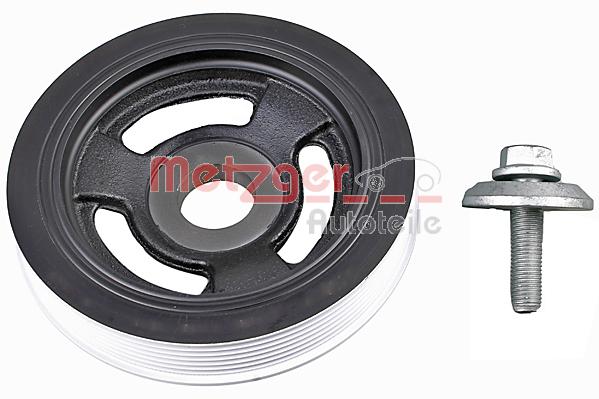 METZGER 6400098 KIT + Riemenscheibe, Kurbelwelle